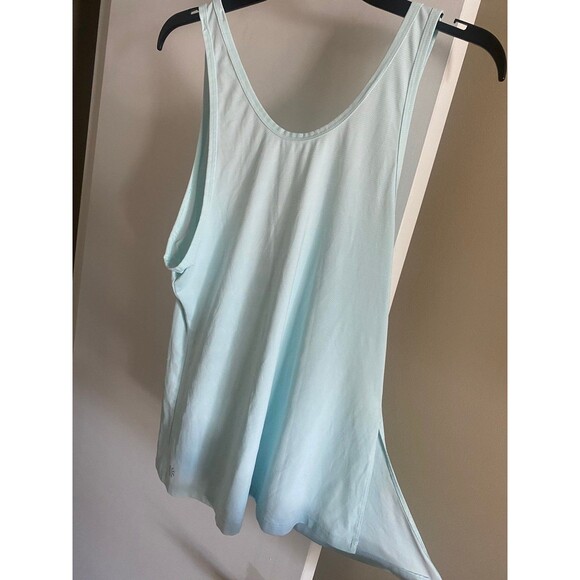 Athleta Max Out Side Tie Tank Top Shirt Small Workout Tank Run Yoga Training - Picture 3 of 11